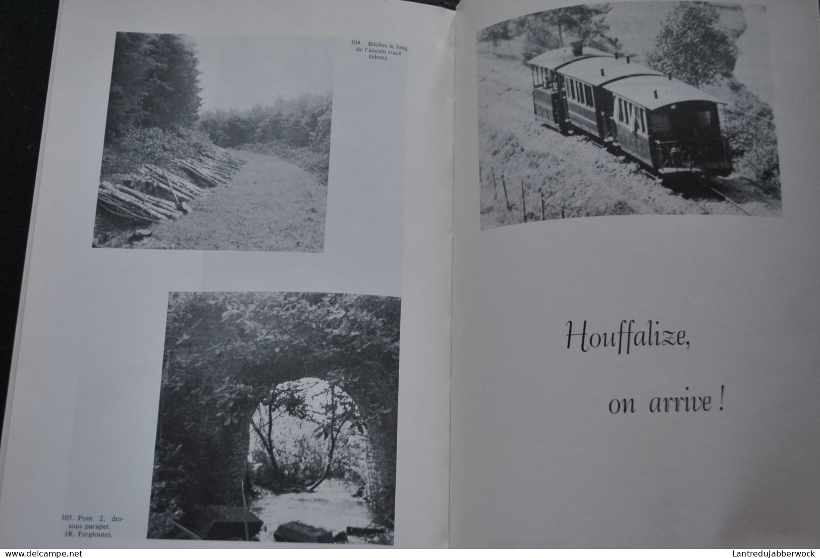 André DAGANT Le Chemin De Fer Vicinal De Bourcy à Houffalize 1889 1959 SNCV Autorail WW1 Hardigny Scierie L'Ourthe Gare - Railway & Tramway