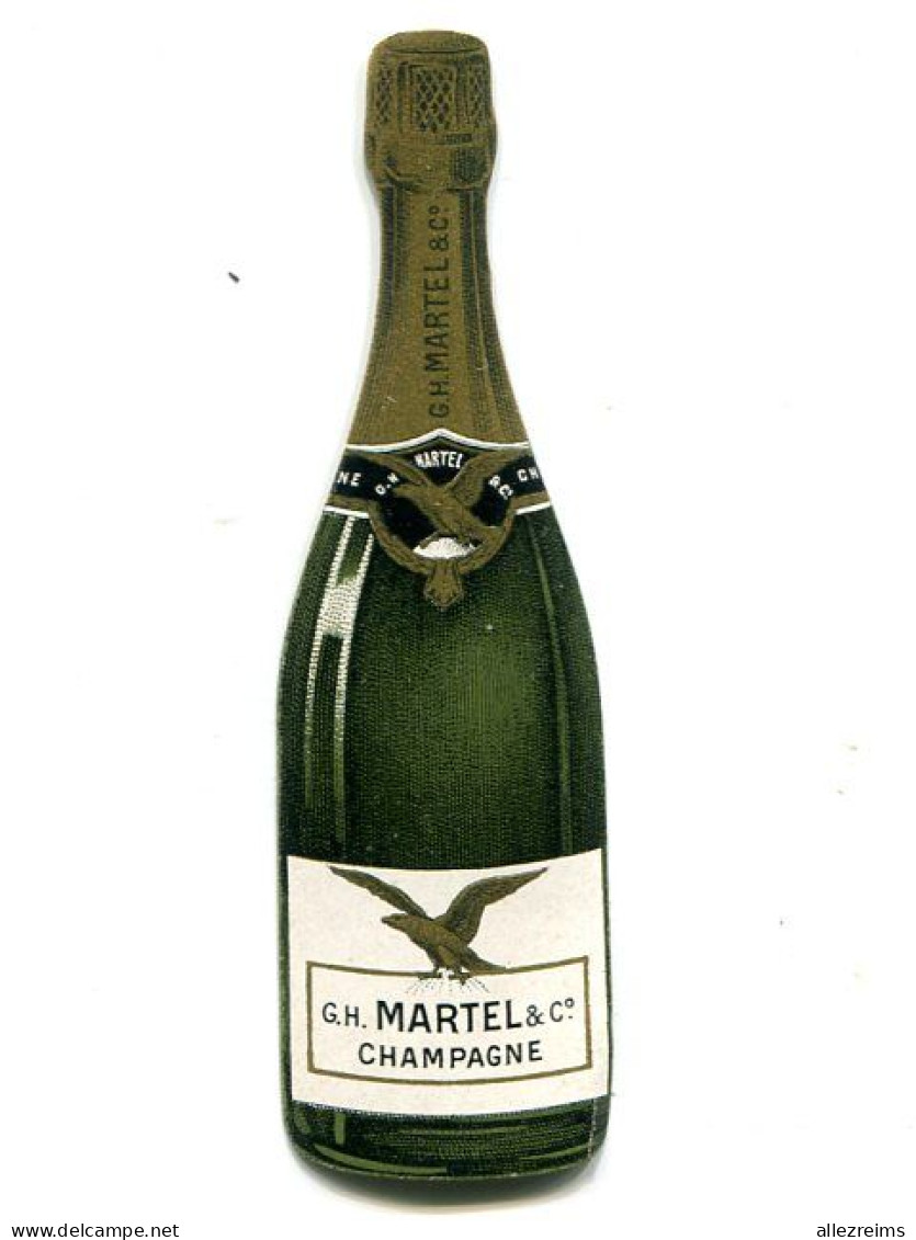 Publicité  :  Petit Objet : Bouteille De Champagne Maison  Martel      VOIR DESCRIPTIF  Et- Format - Publicités