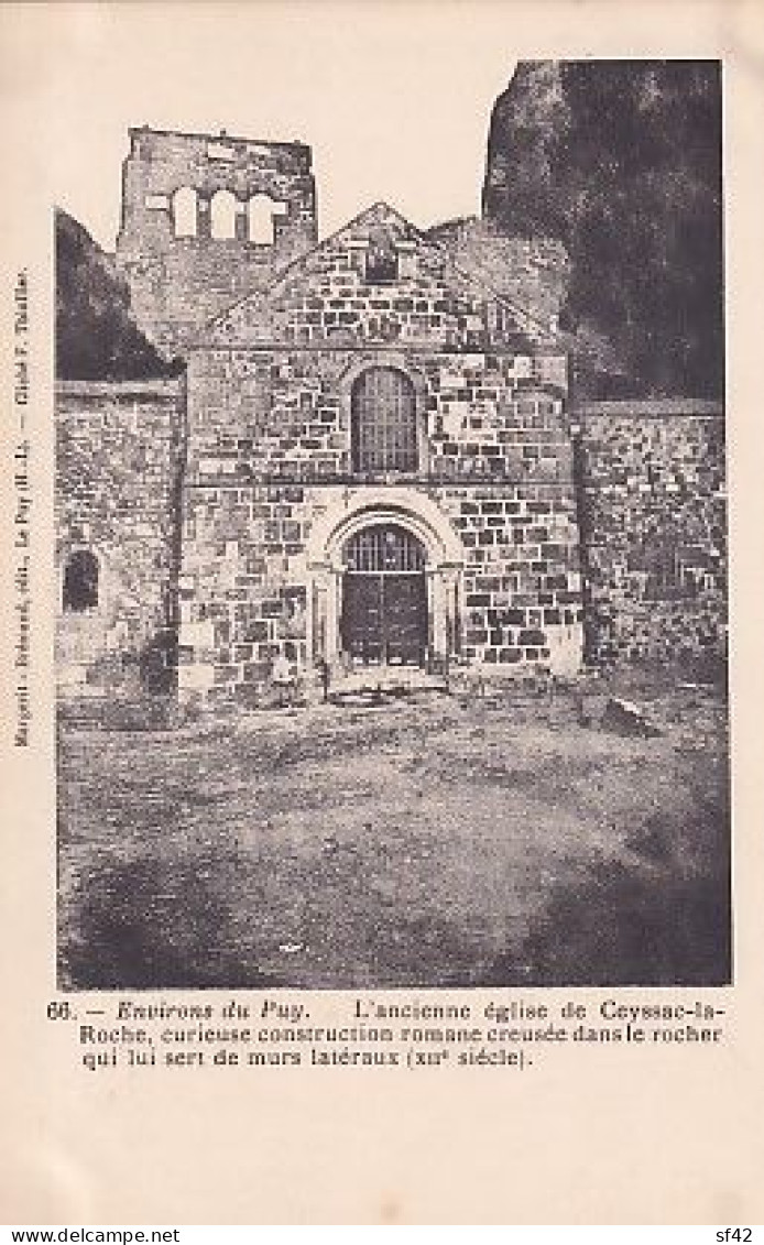 CEYSSAC LA ROCHE             Ancienne  église            Précurseur - Otros & Sin Clasificación