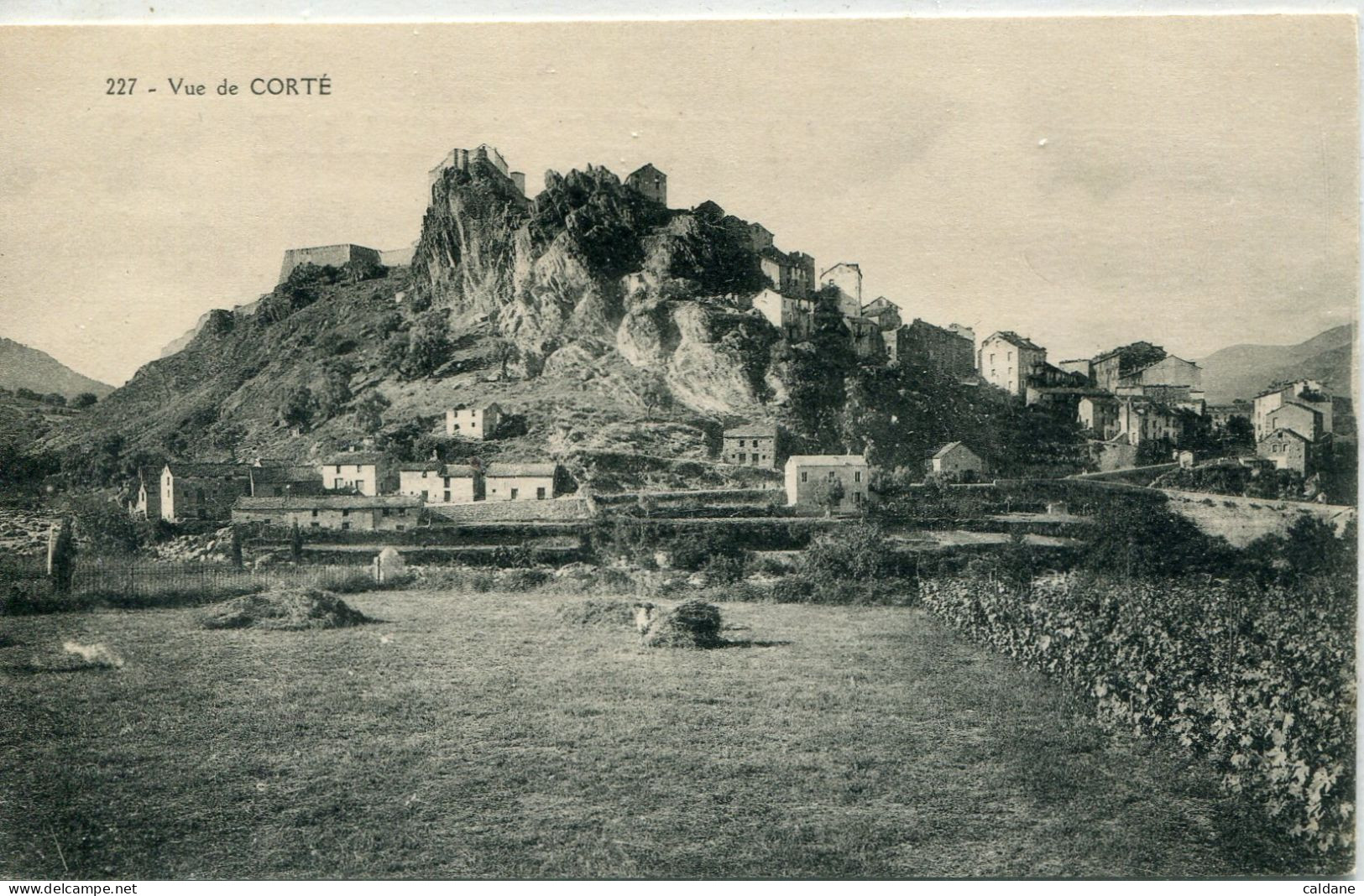 - 2B-CORSE  -  Vue. De. CORTE - Autres & Non Classés