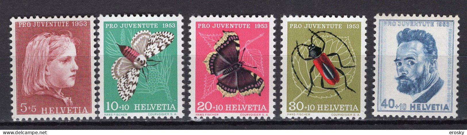 T3684 - SUISSE SWITZERLAND Yv N°539/43 ** Pro Juventute - Unused Stamps