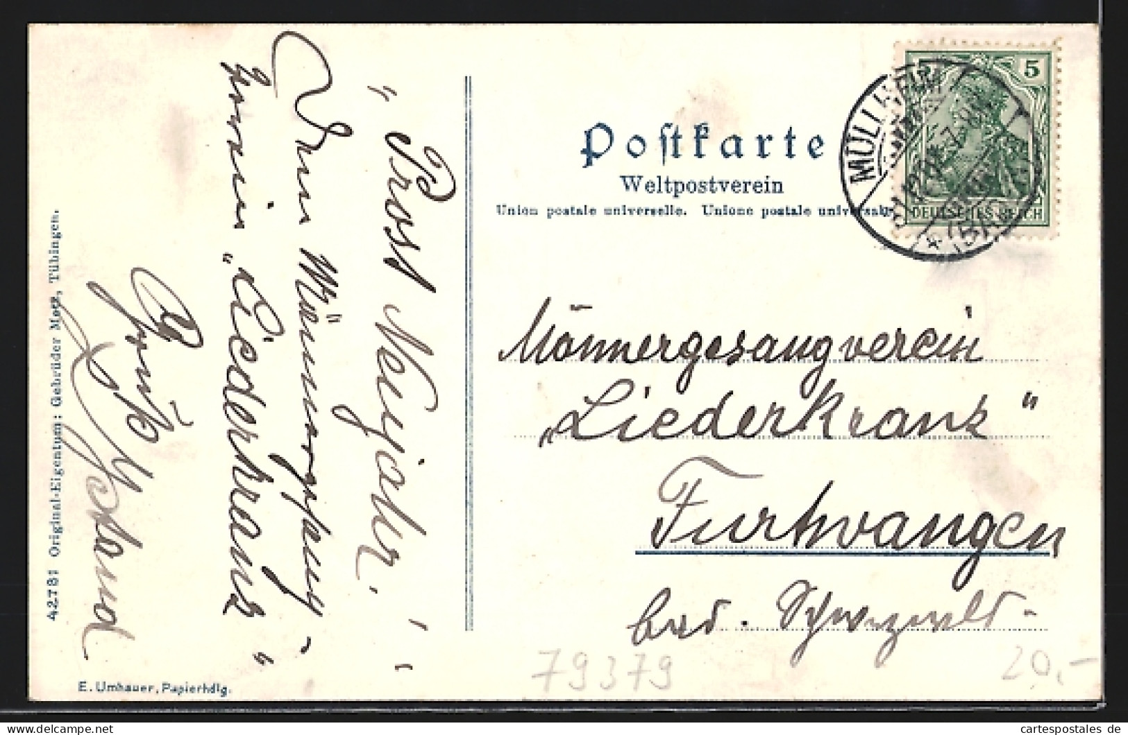 AK Müllheim I. B., Infanterie-Kaserne Mit Hof  - Müllheim