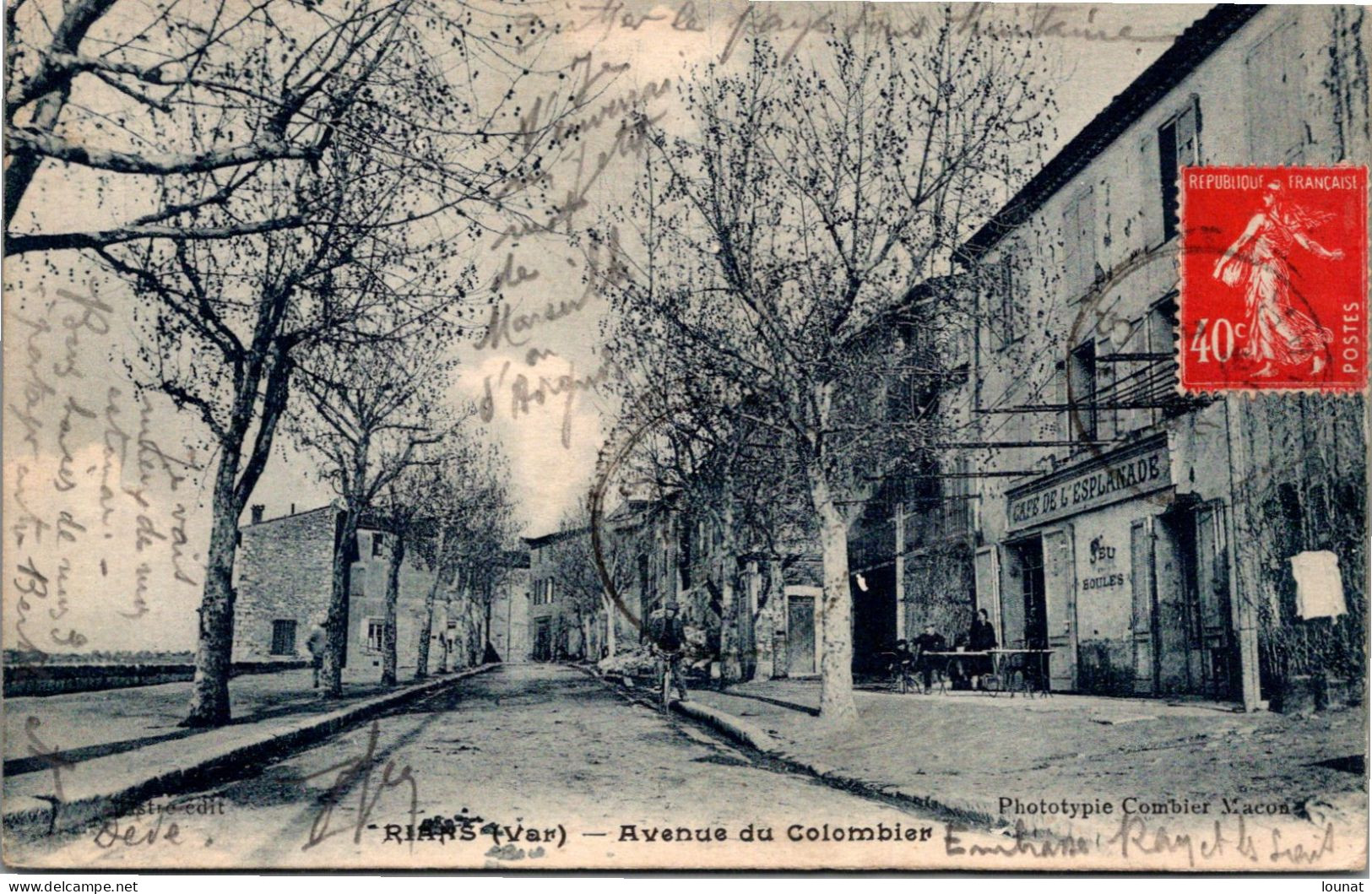 83 RIANS - Avenue Du Colombier - Rians