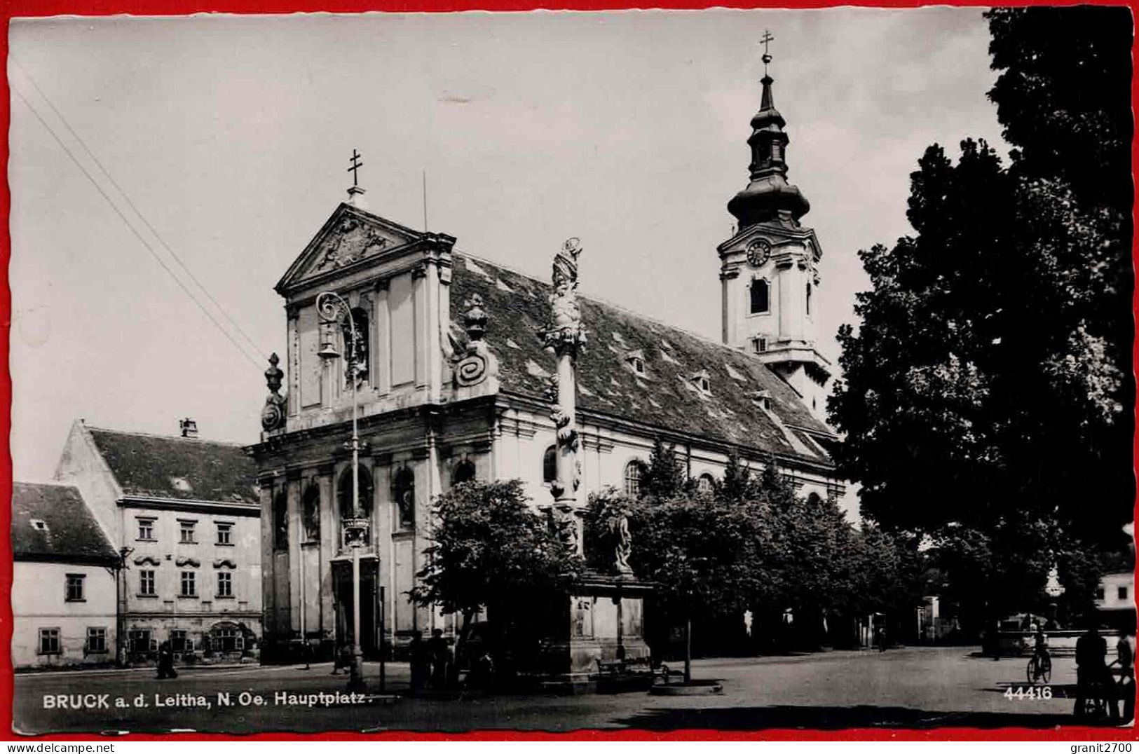 Bruck A.d.Leitha N.Oe. Hauptplatz. 1962 - Bruck An Der Leitha