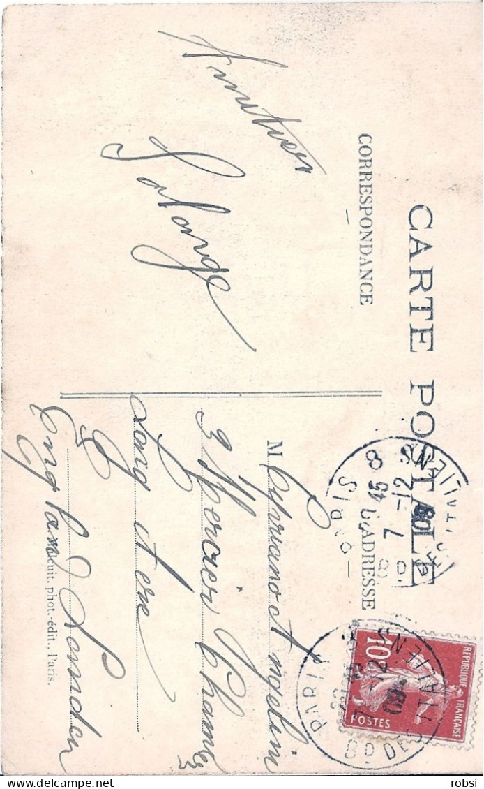 75 Paris, Les Petits Métiers C.M. (Malcuit C.) N°6, Un Cocher De Fiacre, D5078 - Artisanry In Paris