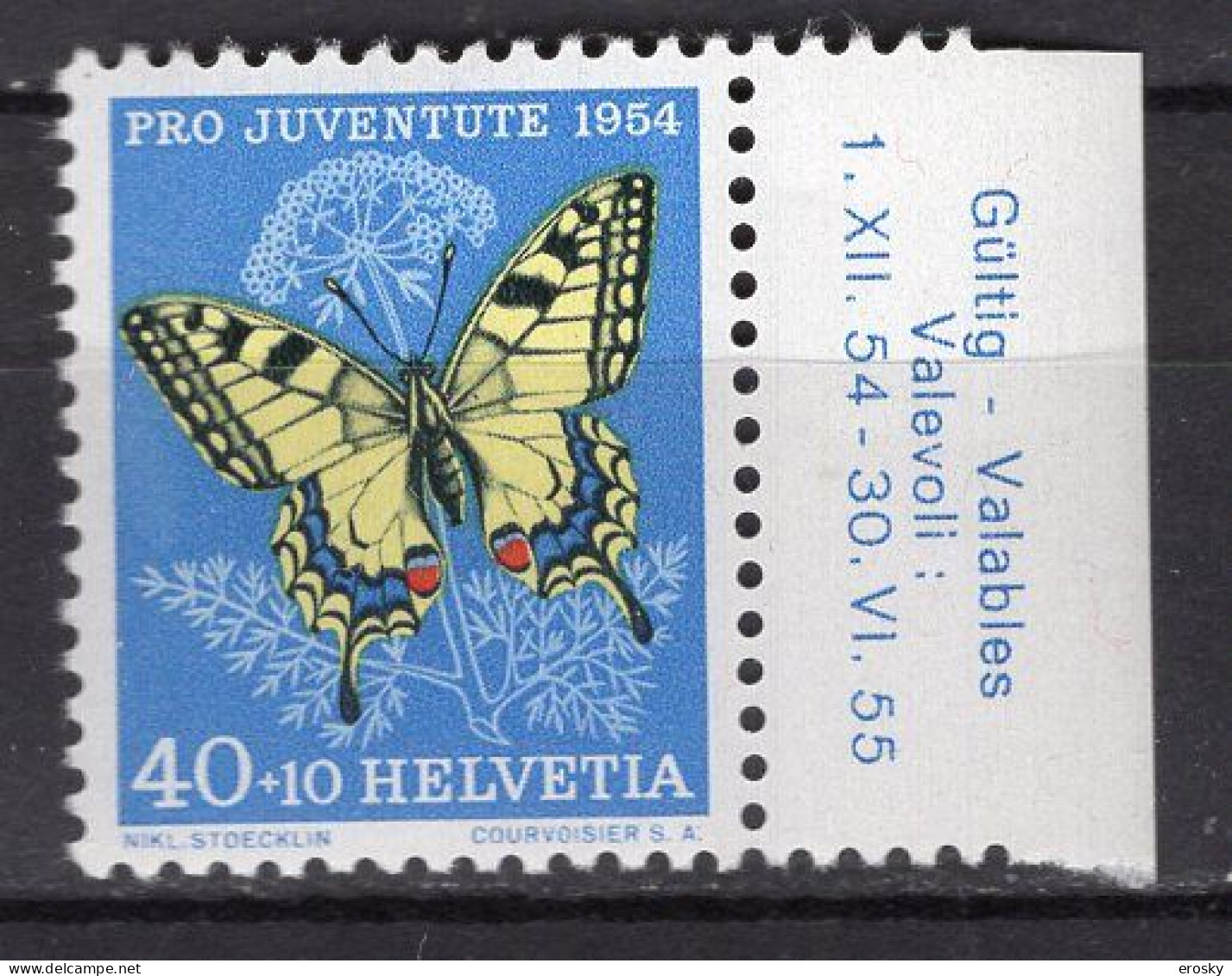 T3694 - SUISSE SWITZERLAND Yv N°557 ** Pro Juventute - Unused Stamps