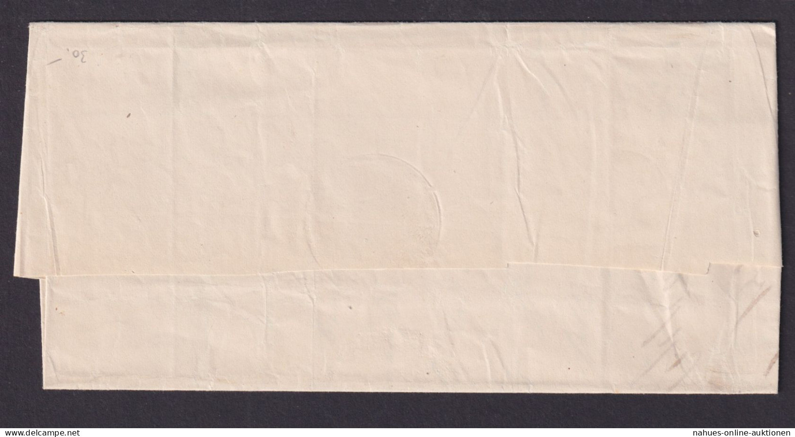Altdeutschland Preussen Stadtberge Westfalen Lichtenau Brief Vom 10.2.1855 - Préphilatélie