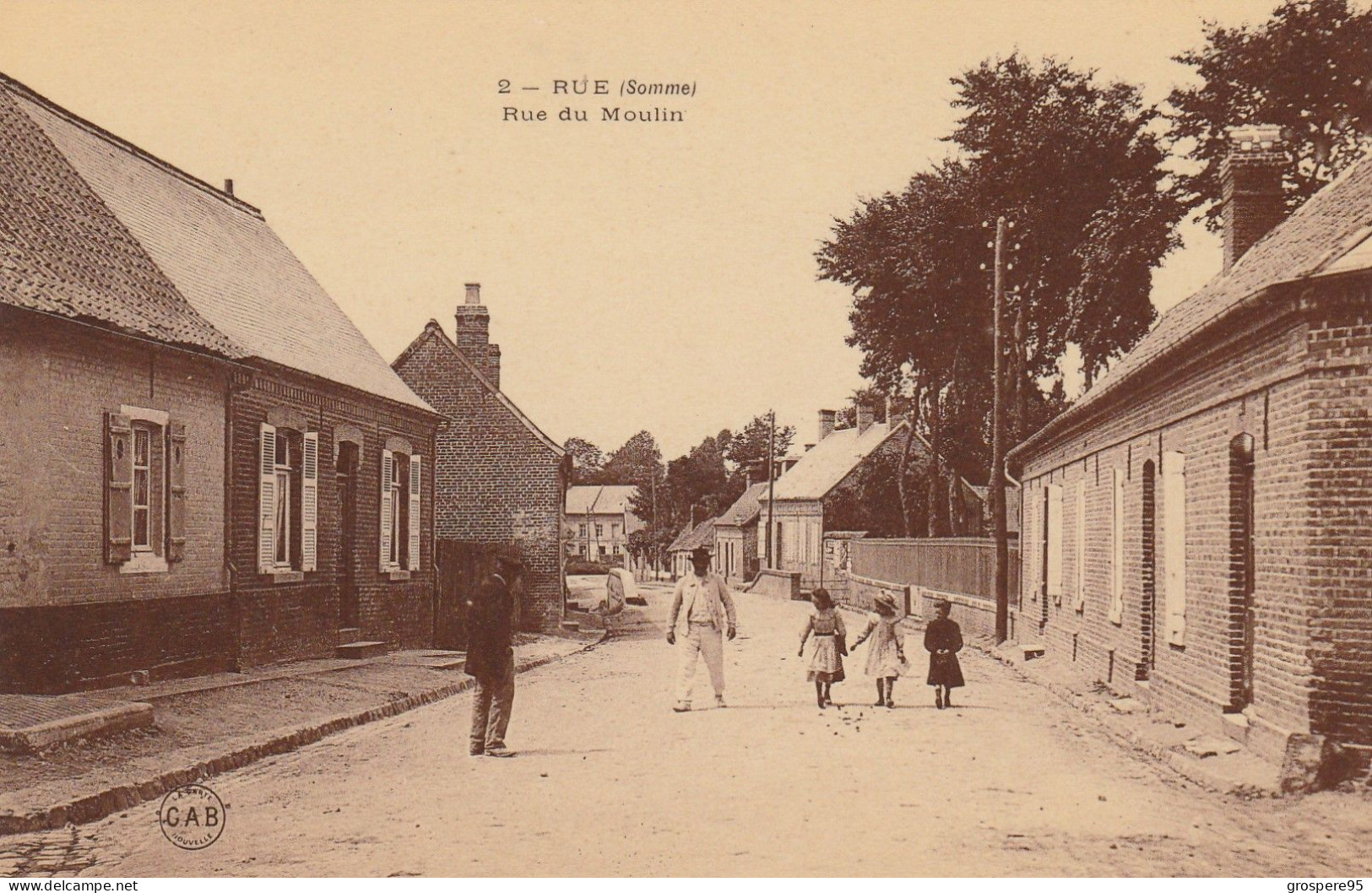 RUE (somme) RUE DU MOULIN - Andere & Zonder Classificatie