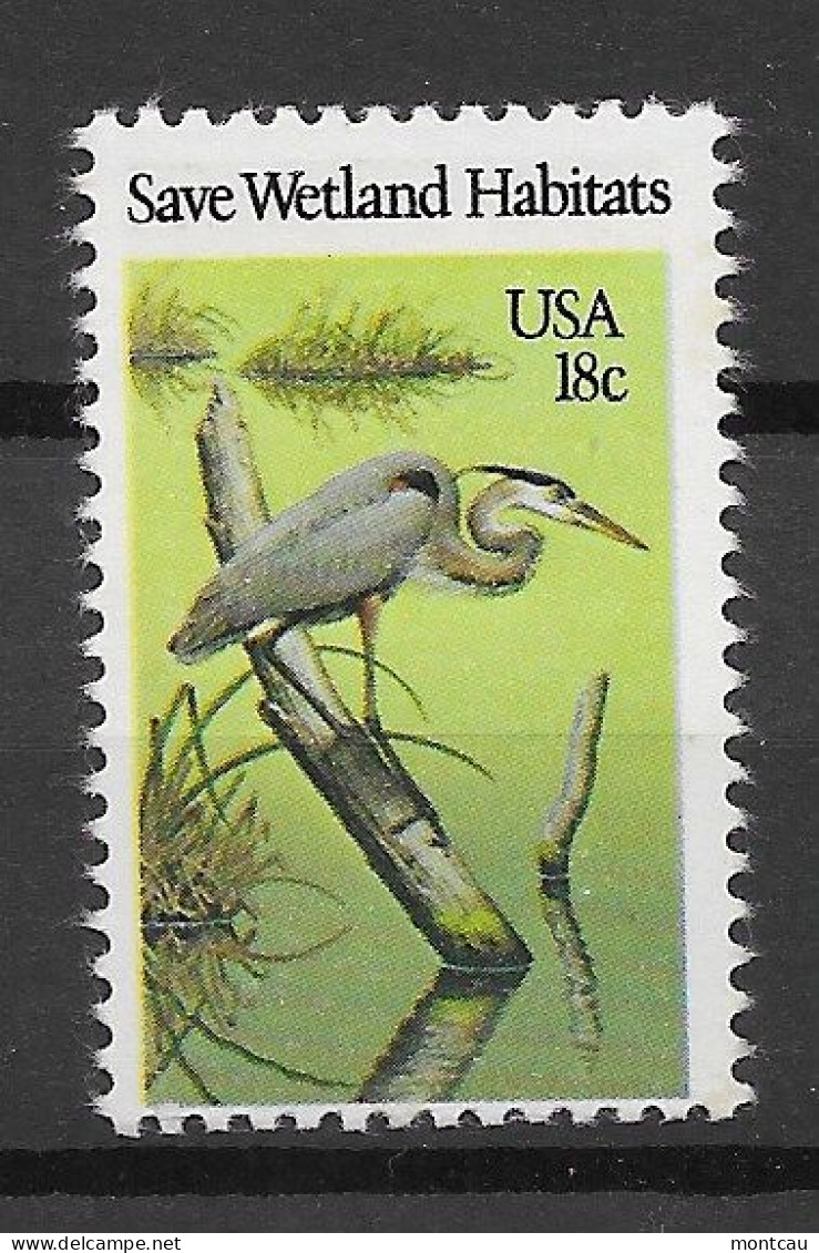 USA 1981.  Wetland Sc 1921  (**) - Unused Stamps