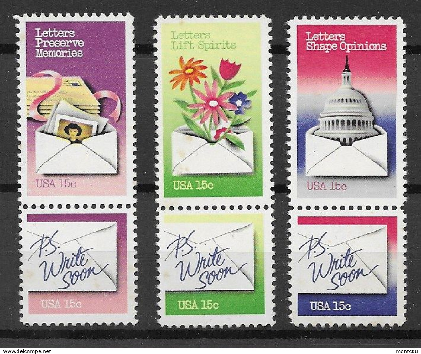 USA 1980.  Letters Sc 1805-10  (**) - Neufs