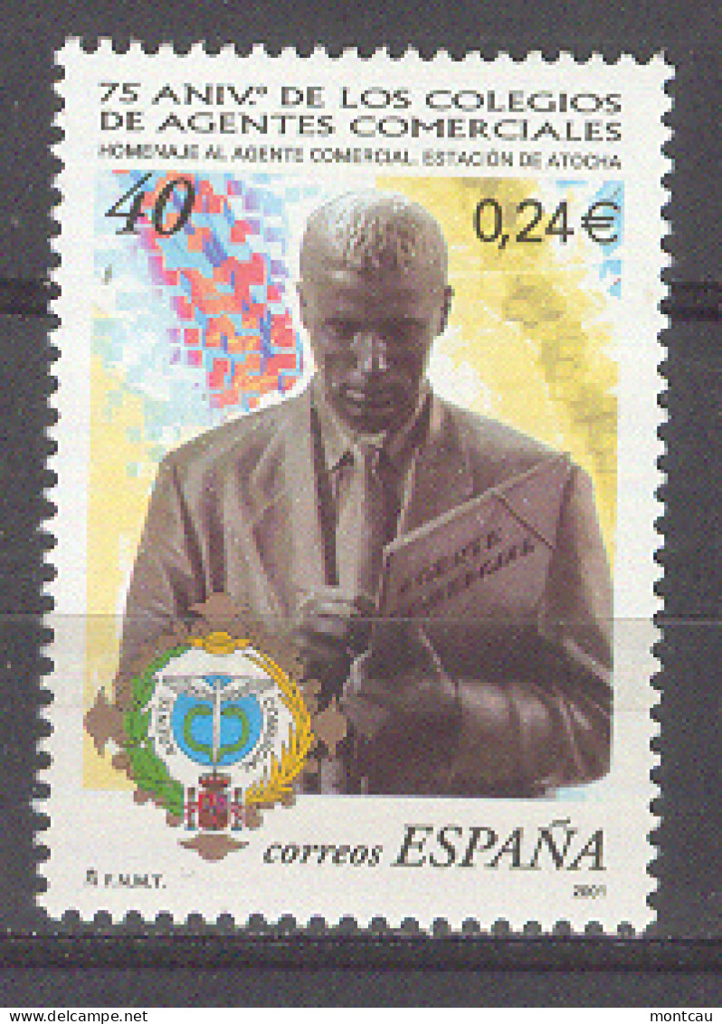 Spain 2001. Agentes Comerciales Ed 3776 (**) - Neufs