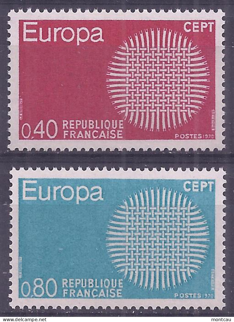 Francia 1970. Europa YT = 1637-38 (**) - Unused Stamps