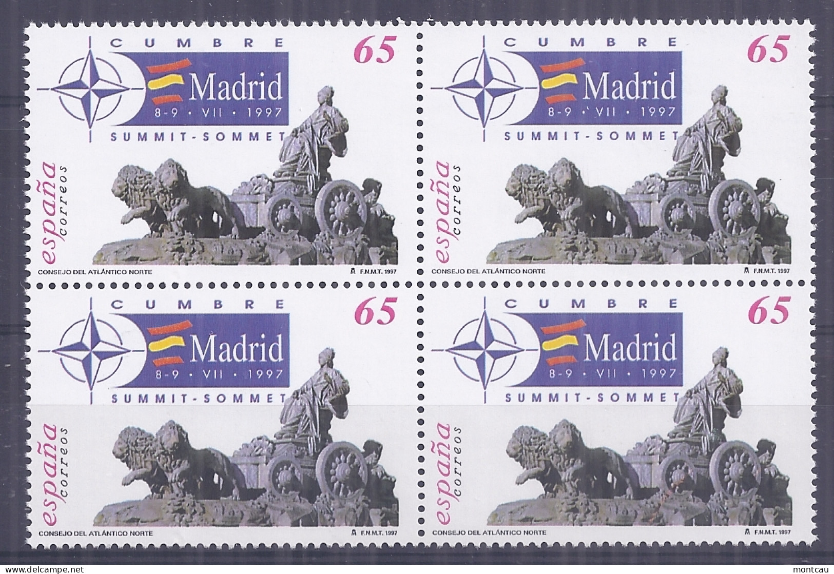 Spain 1997 Cjo OTAN Ed 3496 (**) Bl - Neufs