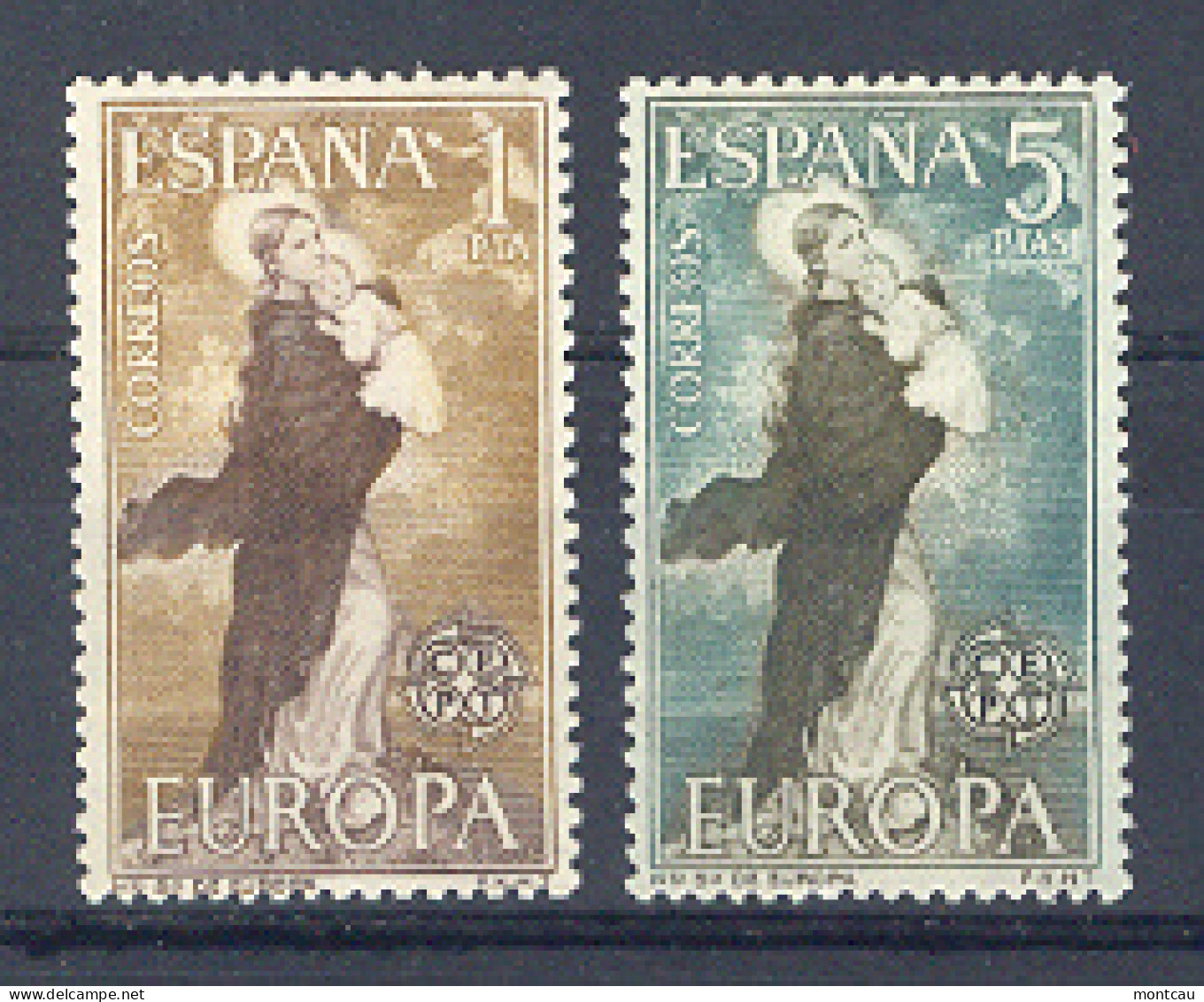 Spain 1963 - Europa Ed 1519-20 (**) - Unused Stamps