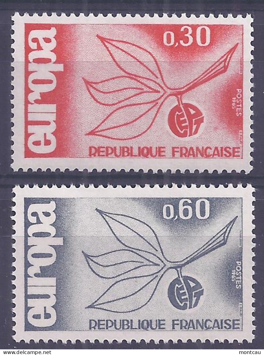 Francia 1965. Europa YT = 1455-56 (**) - Nuovi