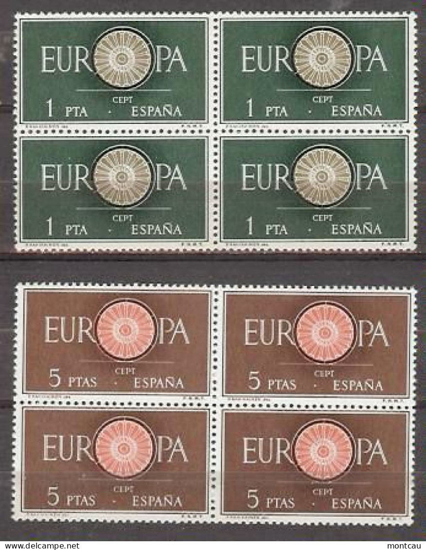 Spain 1960. Europa Ed 1294-95 (**) - Ongebruikt