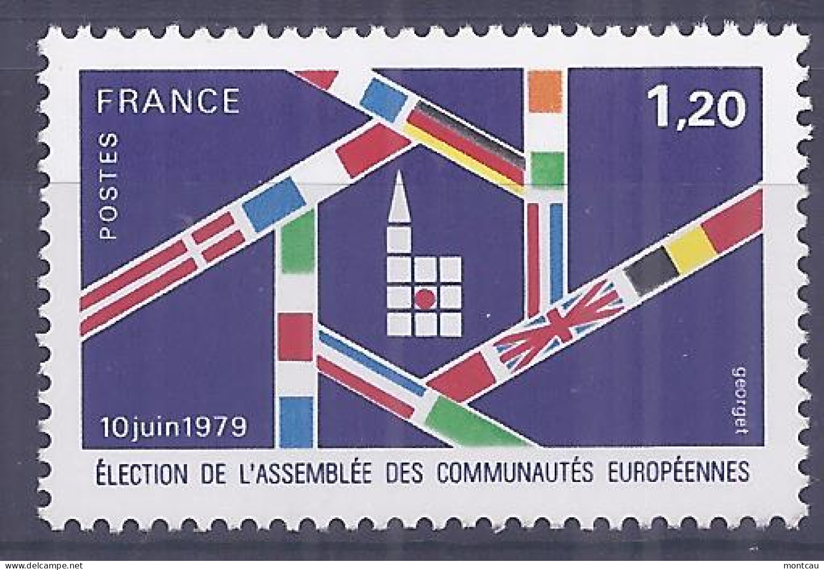 Francia 1979. Asamblea CE YT = 2050 (**) - Neufs