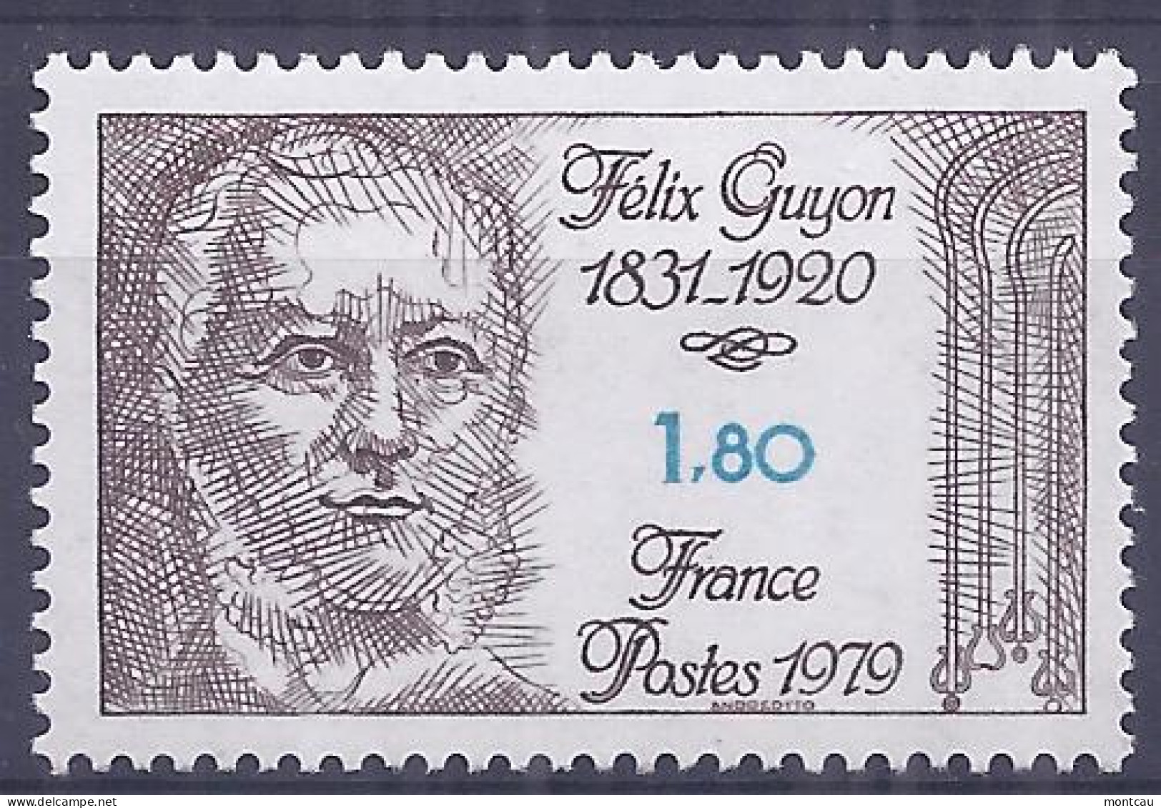 Francia 1979. Félix Guyon YT = 2052 (**) - Ungebraucht