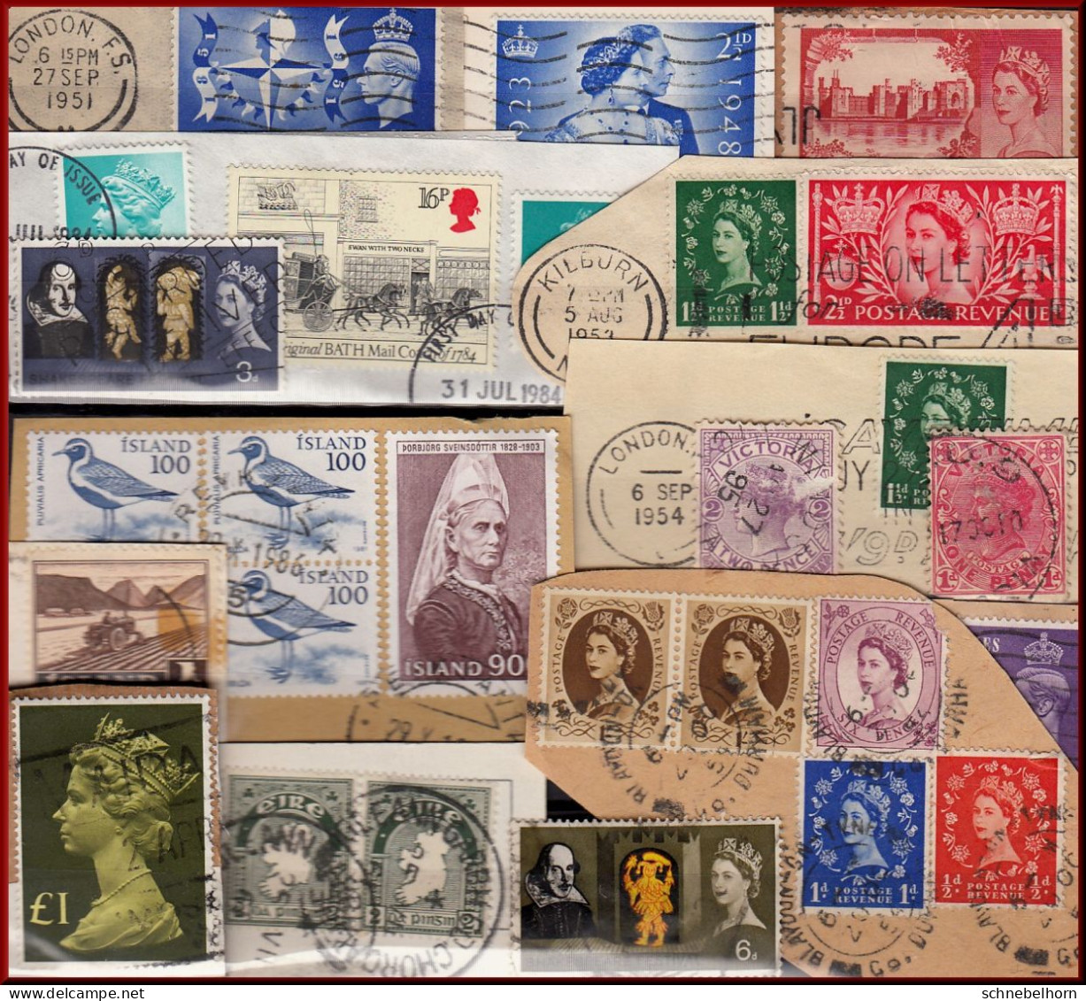 Briefmarken  Grossbritaninen - Colecciones Completas