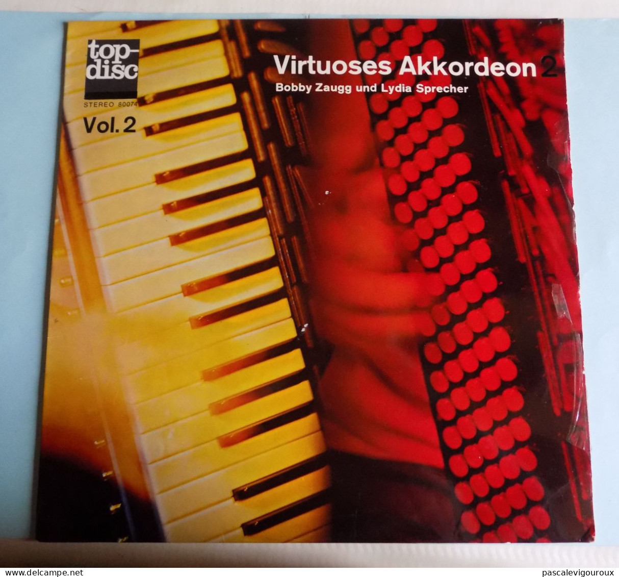 Akkordeonduo Bobby Zaugg Und Lydia Sprecher* ‎– Virtuoses Akkordeon Vol. 2 - Country & Folk