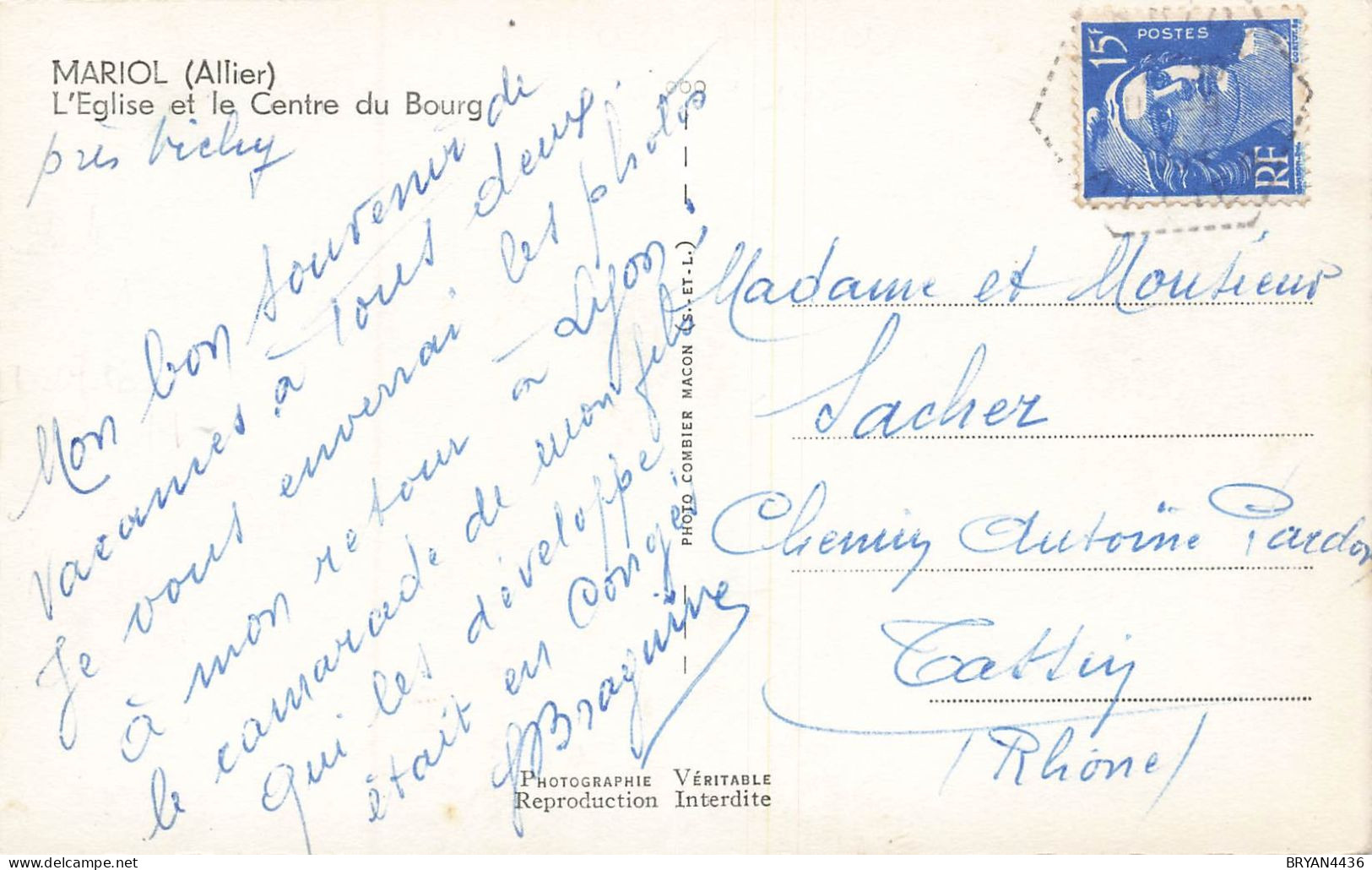 03 - MARIOL  - CENTRE Du BOURG - EGLISE - Other & Unclassified