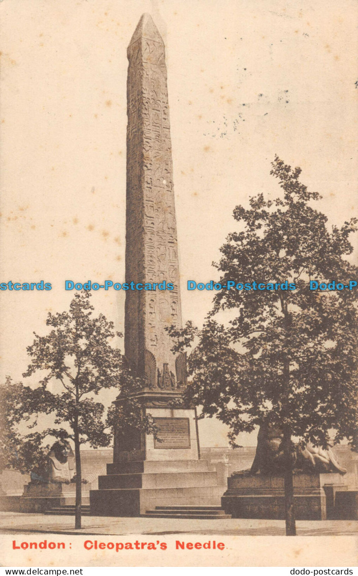 R094498 London. Cleopatras Needle - Autres & Non Classés