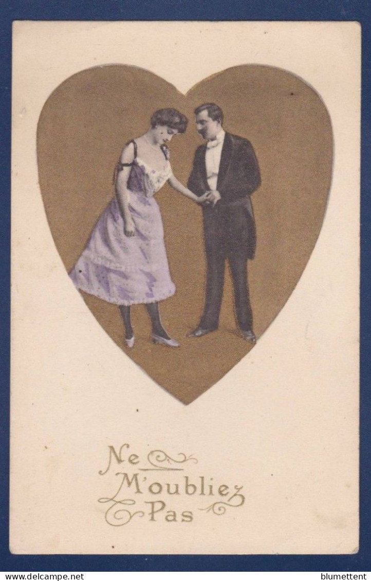 CPA 1 Euro Couple Illustrateur Non Circulé Prix De Départ 1 Euro - 1900-1949