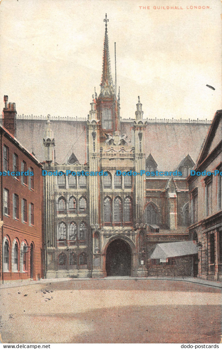 R094499 The Guildhall. London - Andere & Zonder Classificatie