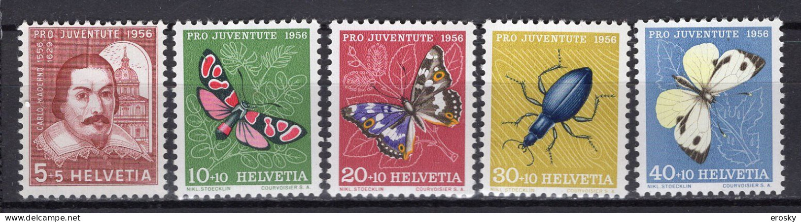 T3701 - SUISSE SWITZERLAND Yv N°581/85 ** Pro Juventute - Unused Stamps