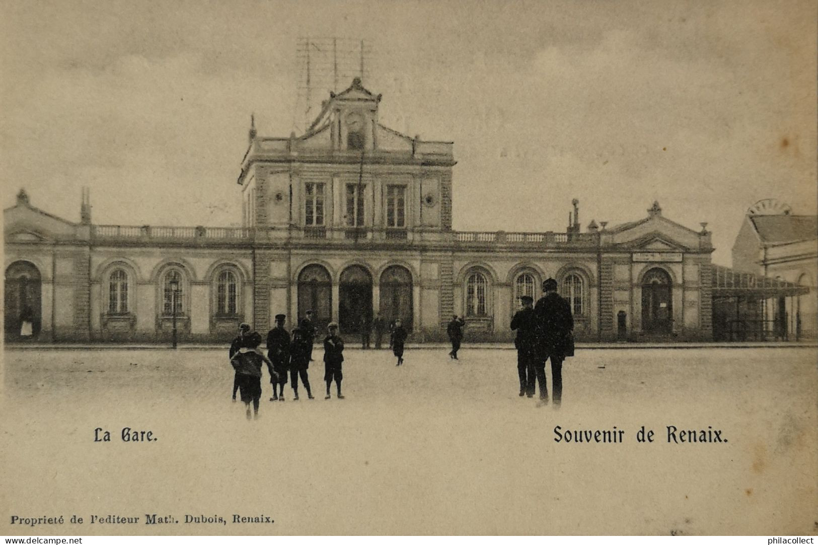 Ronse - Renaix Souvenir De // LA Gare - Station Ca 1900 - Ronse