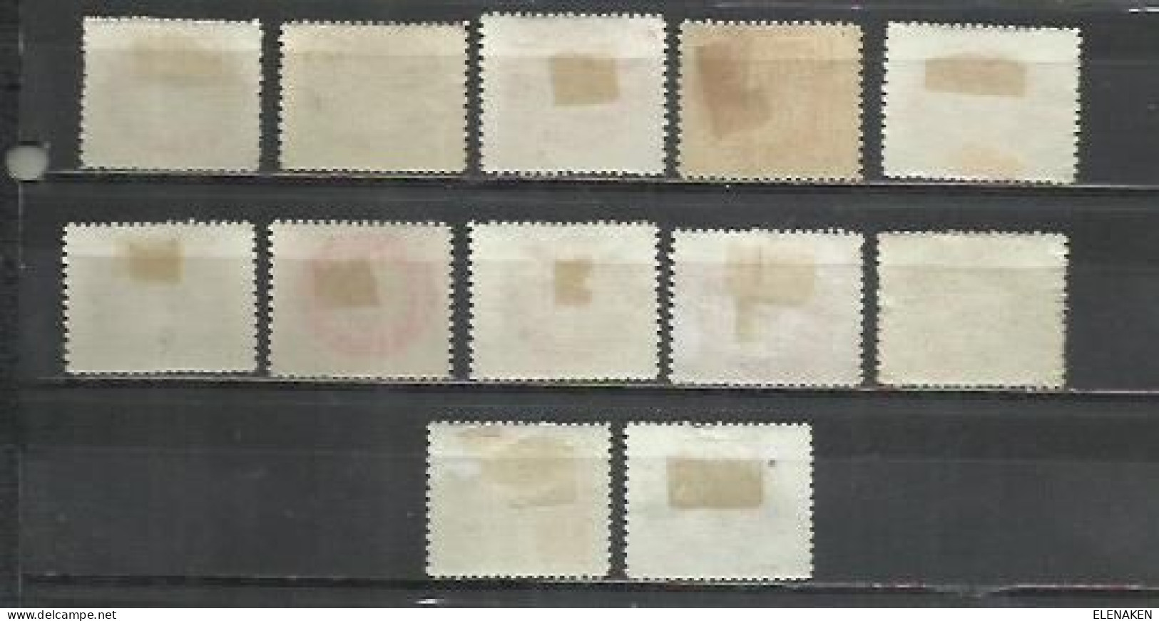 2786A-SERIE COMPLETA Liechtenstein TASAS 1920 Nº 1/12 SELLOS CLASICOS - Unused Stamps