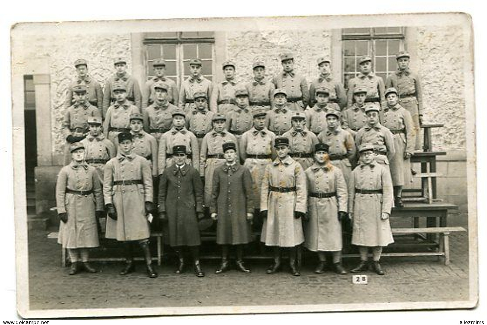 Carte Photo Militaria Groupe De Militaires Du 155 ème  VOIR  DESCRIPTIF   §§§ - Barracks