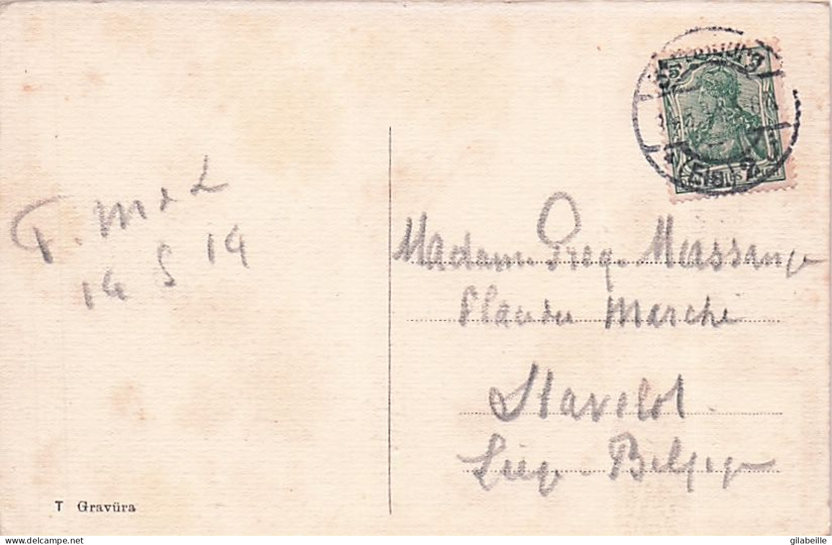 67 - Bas Rhin - STRASBOURG - Ecole Superieure De Jeunes Filles Et Palais Du Rhin - 1914 - Strasbourg