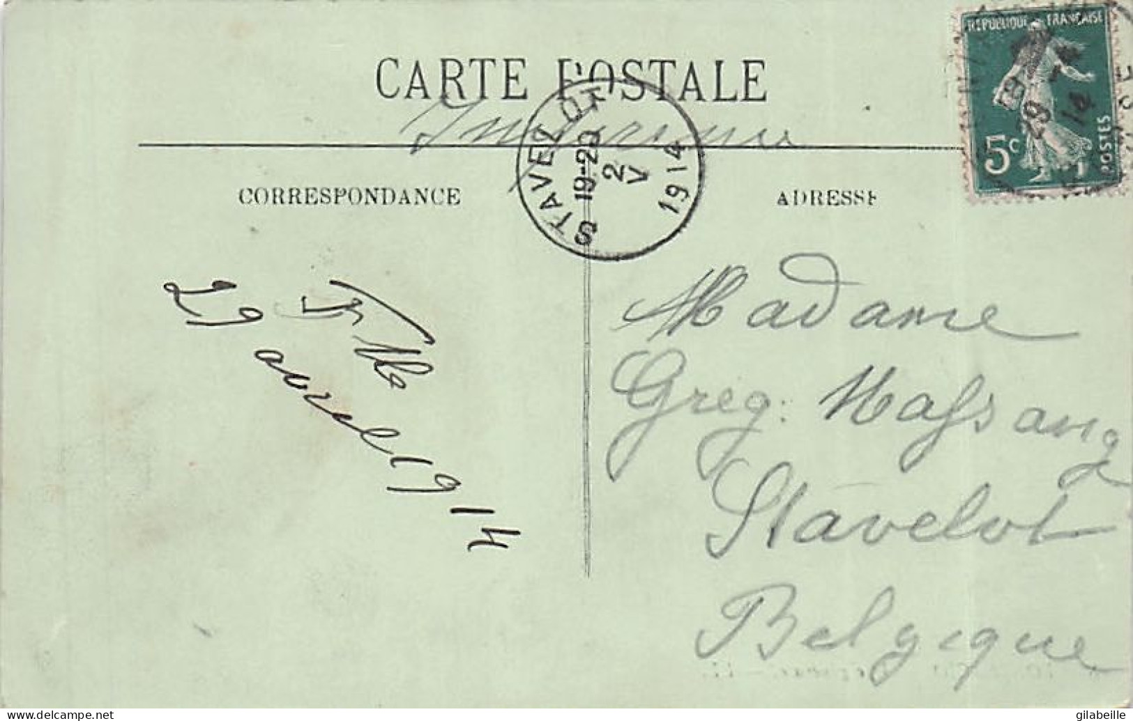 20 -  BONIFACIO - Vue Generale - 1914 - Other & Unclassified