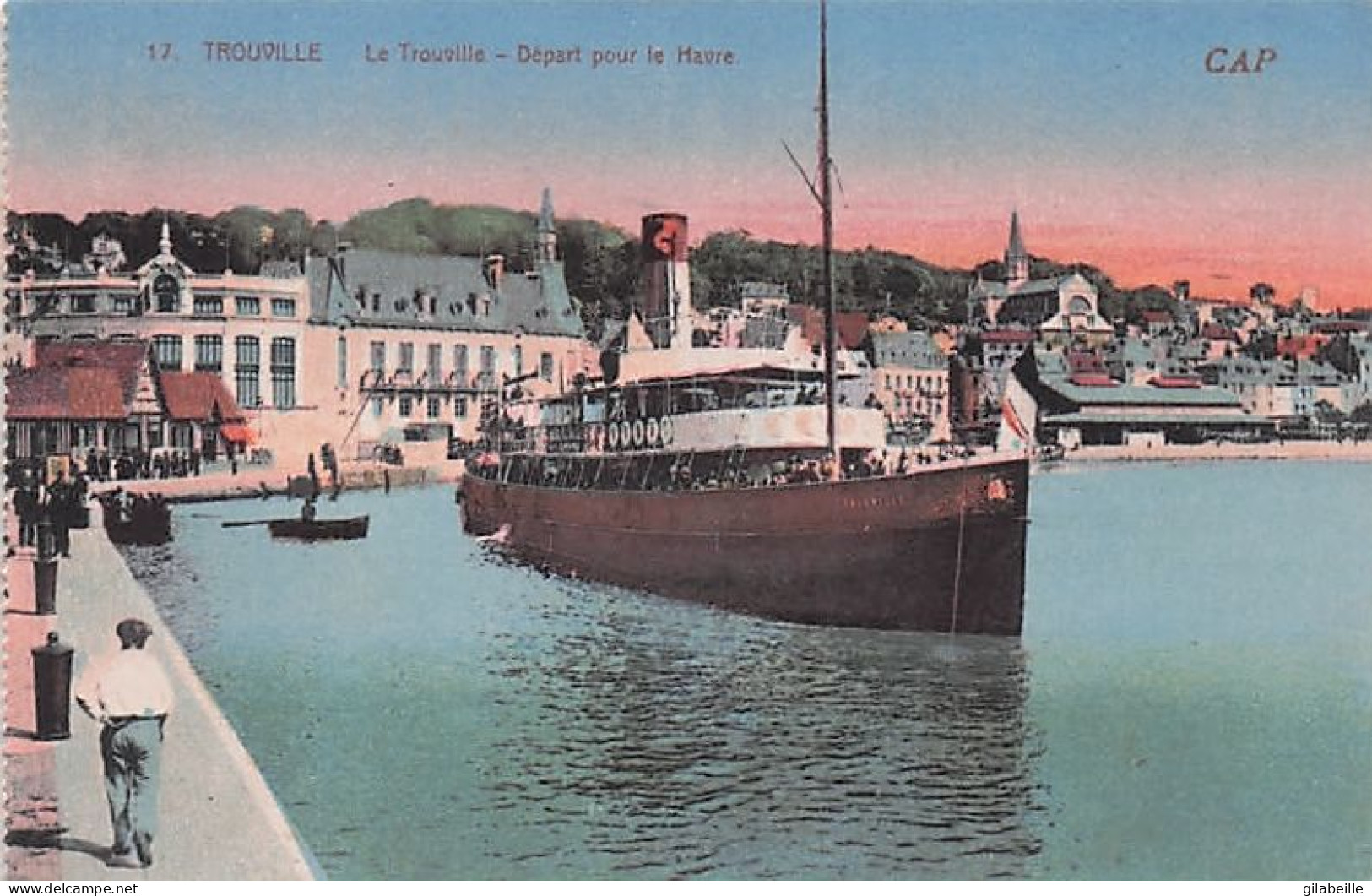 14 - TROUVILLE - Le Trouville - Depart Pour Le Havre - Trouville