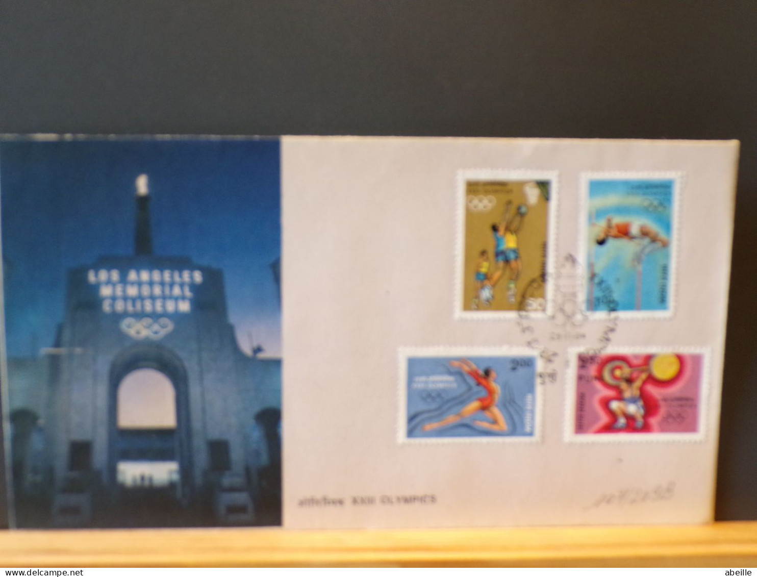 107/209B  FDC INDIA - Gewichtheffen