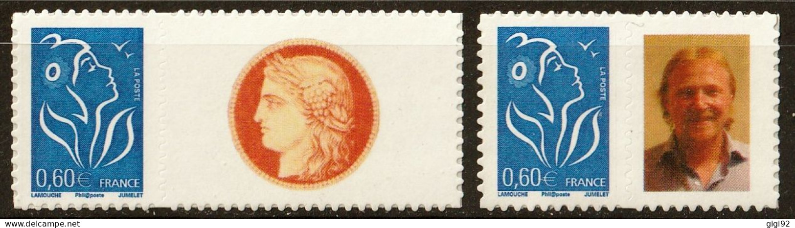 2006  Autoadhésifs  N° 3966A Et 3966Aa  Neufs** (cote Yvert: 29.00€) - Nuevos