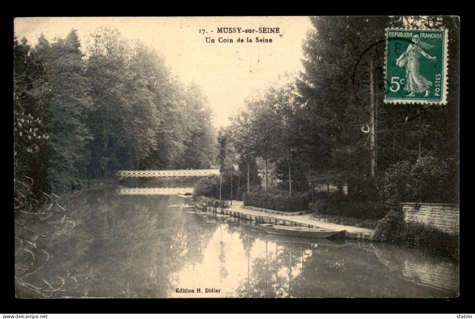 10 - MUSSY-SUR-SEINE - UN COIN DE LA SEINE - Mussy-sur-Seine