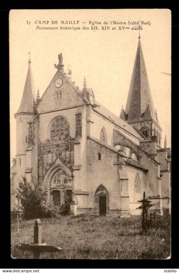 10 - L'HUITRE - L'EGLISE  - Andere & Zonder Classificatie