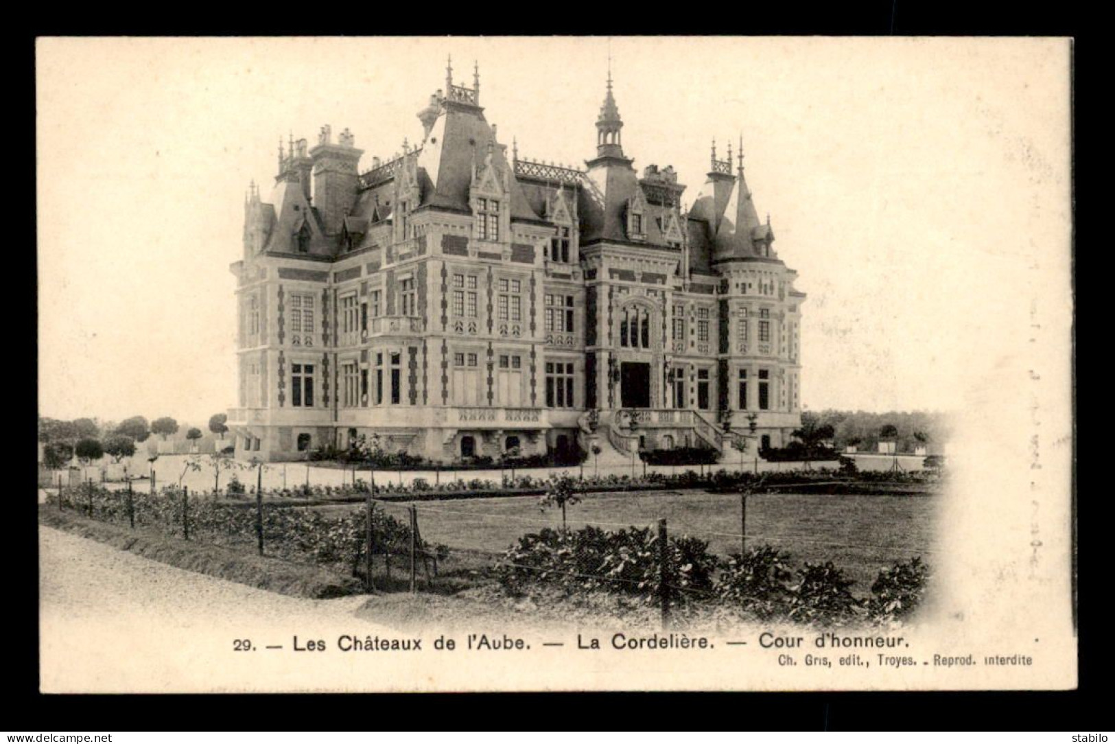 10 - LES CHATEAUX DE L'AUBE - LA CORDELIERE - COUR D'HONNEUR - Other & Unclassified