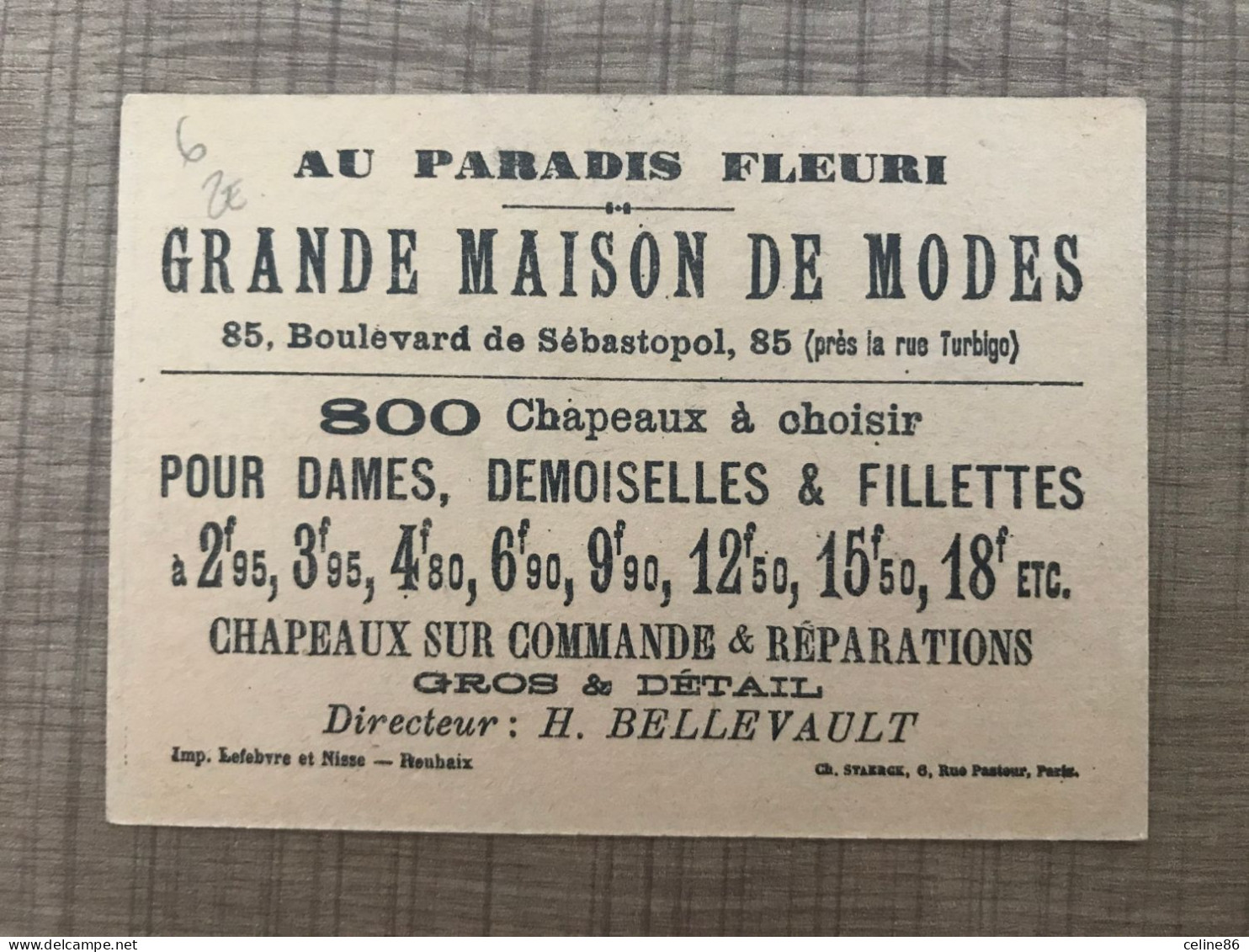 Mariés Le Matin à Asnières Au Paradis Fleuri Grande Maison De Modes - Andere & Zonder Classificatie