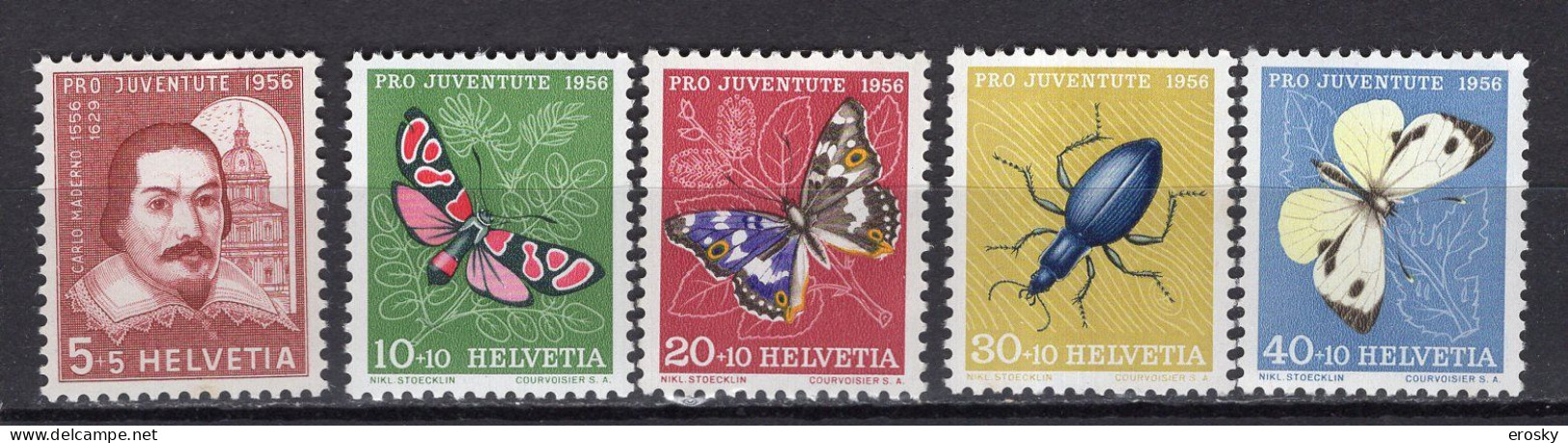 T3702 - SUISSE SWITZERLAND Yv N°581/85 ** Pro Juventute - Unused Stamps