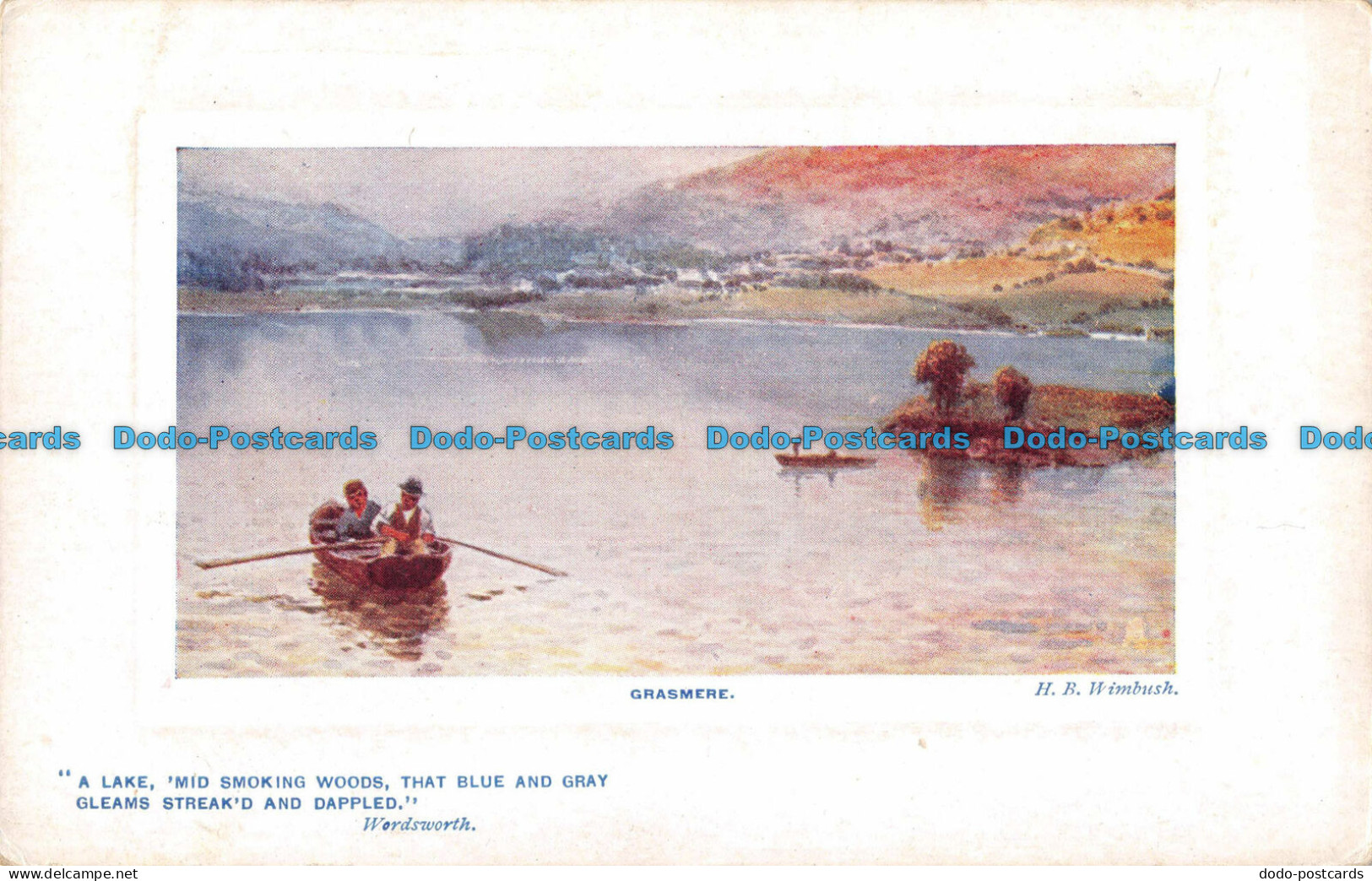 R093239 Grasmere. H. B. Wimbush. Tuck. Oilette - Mundo