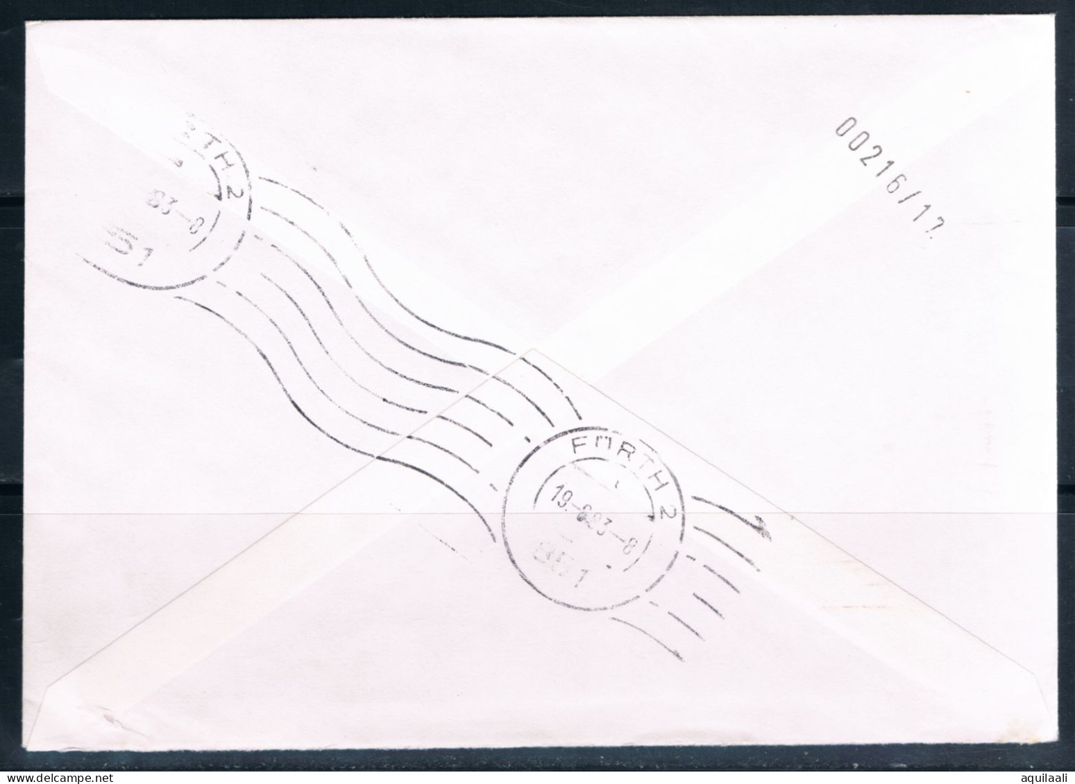 Austria, 1983 EMA , Lettera Raccomandata Fdc Da Villach A Furth Con 6 Valori Macchinette. - Franking Machines (EMA)