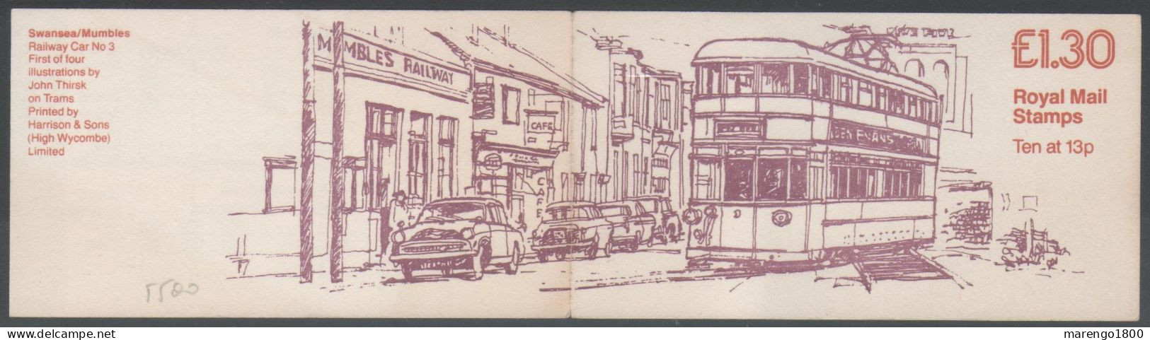 GB 1984 - Booklet Swansea (L) - Carnets