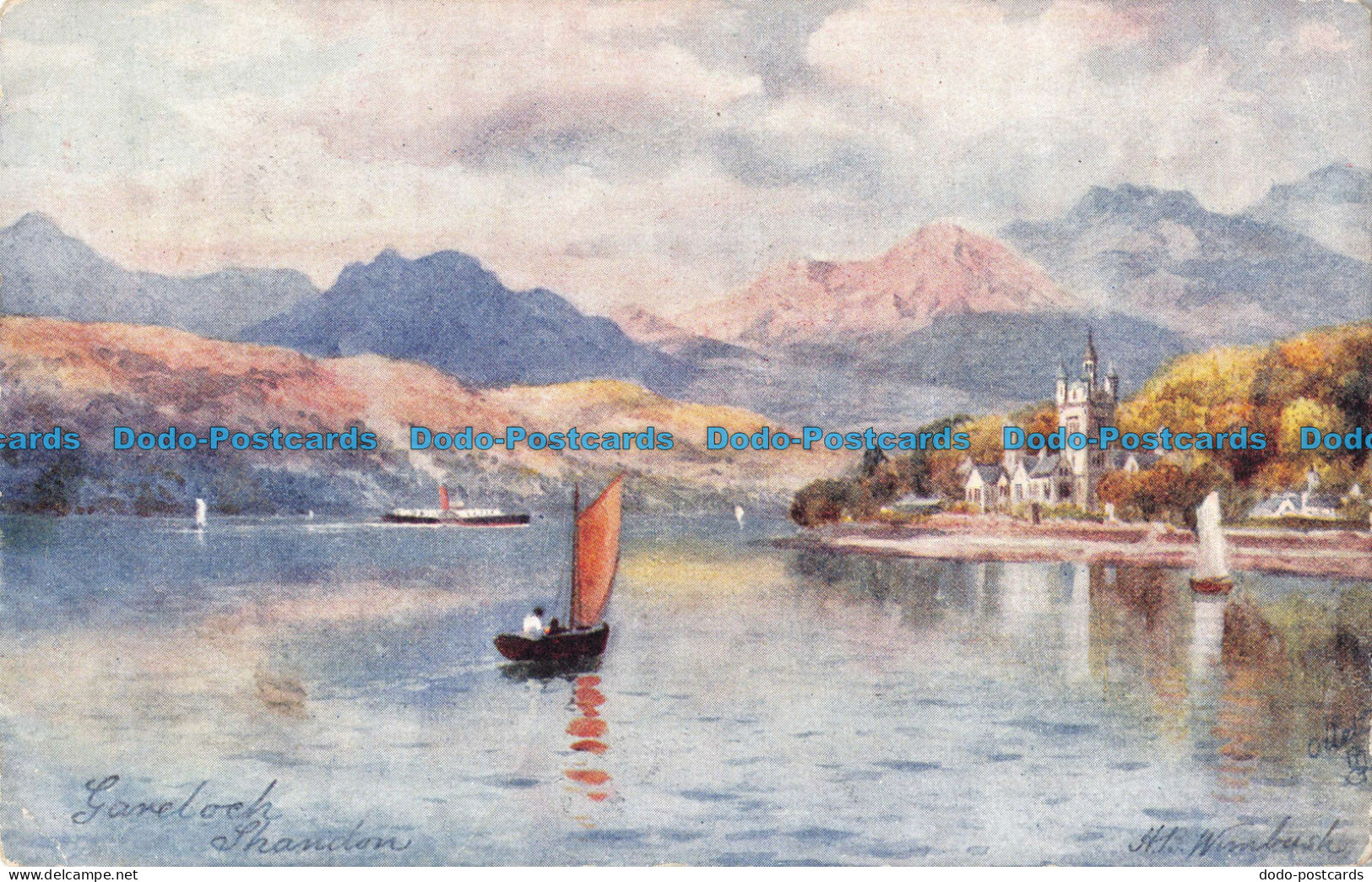 R093253 Gareloch Shandon. Tuck. Oilette. 1907 - World