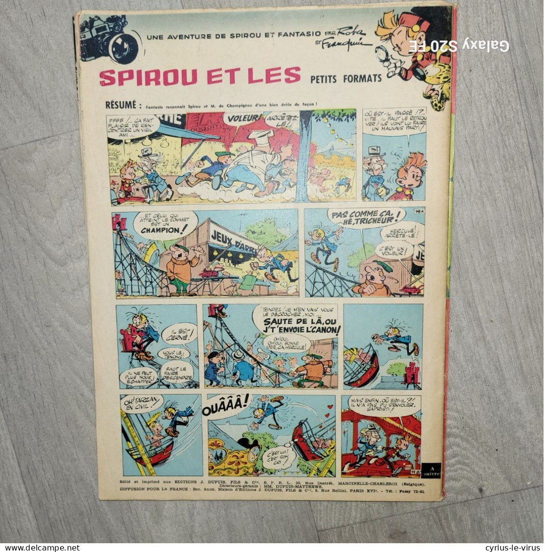 Magazines Spirou  ** Spirou Et Les Petits Formats - Spirou Magazine