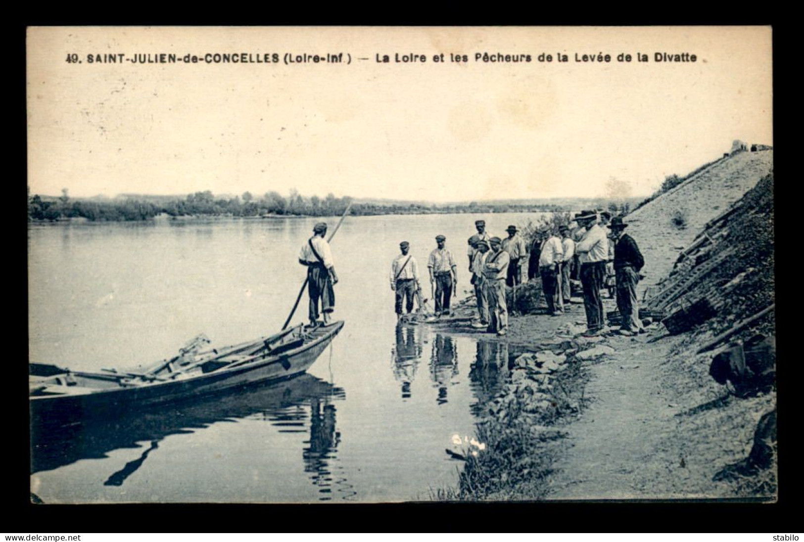 44 - ST-JULIEN-DE-CONCELLES - LES PECHEURS DE LA LEVEE DE LA DIVATTE - Otros & Sin Clasificación