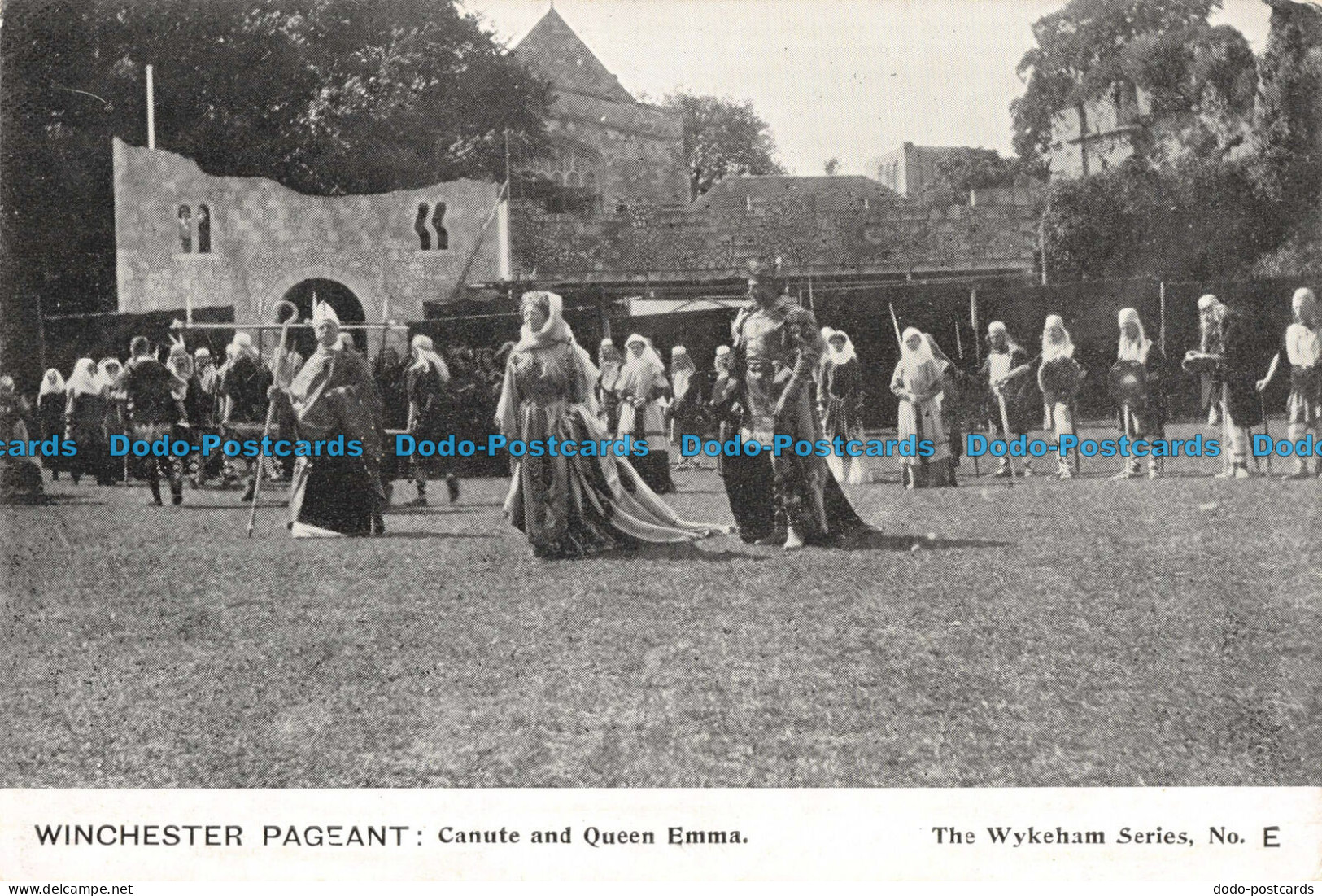 R094083 Winchester Pageant. Canute And Queen Emma. Wykeham - World