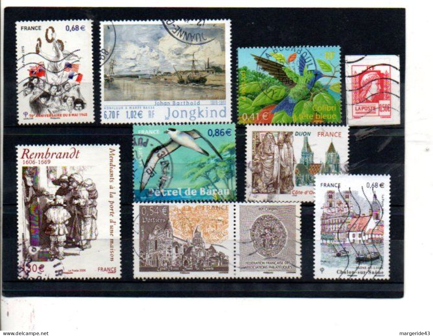 FRANCE LOT D'OBLITERES - Mezclas (max 999 Sellos)